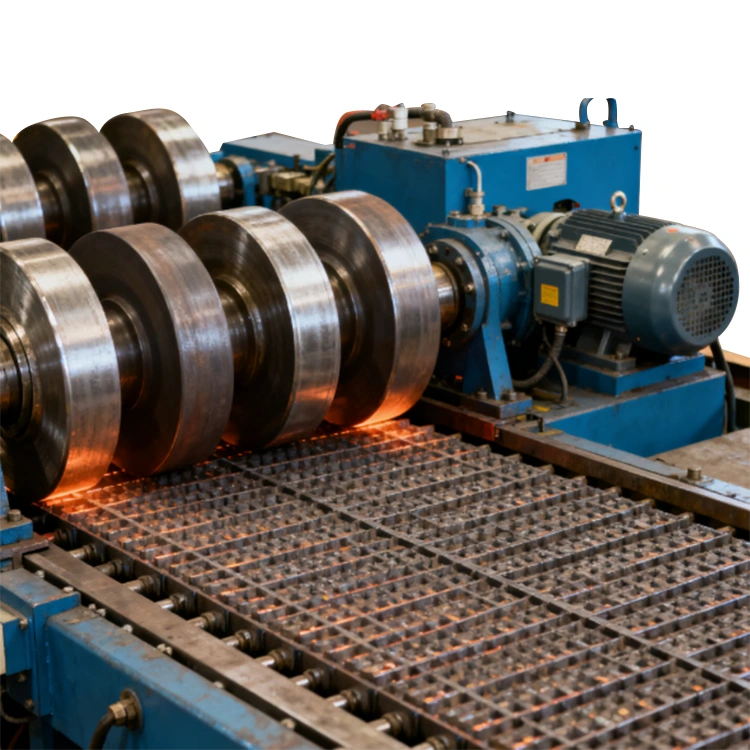 Lit de refroidissement à rouleaux