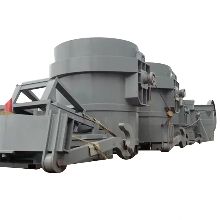 Louche inclinable en acier